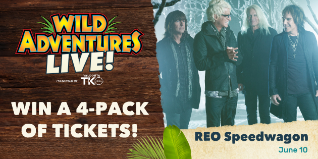 Win Wild Adventures tickets to see REO Speedwagon