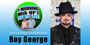 Interview poster with man wearing black hat